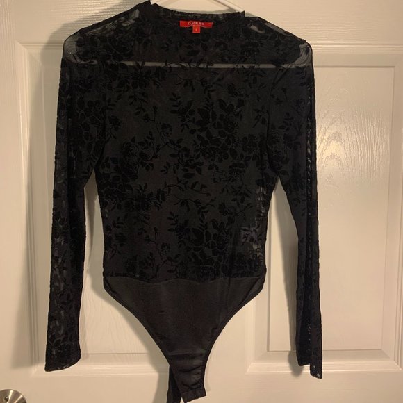 Guess Tops - Guess Sheer Bodysuit